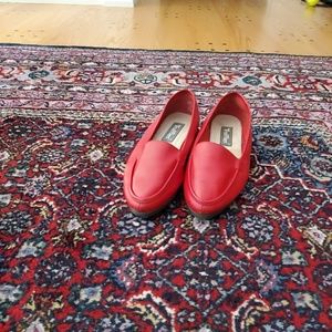 Red  loafer